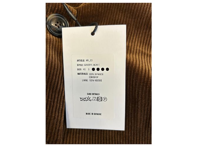 Autre Marque Cordjacke Braun - Ansicht 7