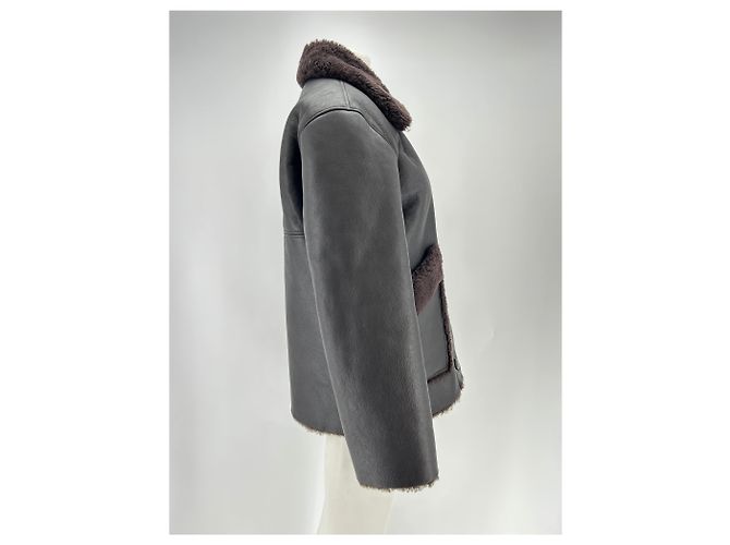 Autre Marque Abrigo de shearling negro TRESSÉ - vista 3