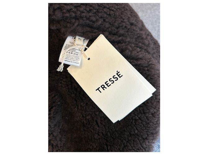 Autre Marque Abrigo de shearling negro TRESSÉ - vista 5