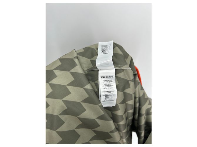 Parka con cappuccio Hunter x Maison Kitsuné Taupe Cachi - vista 6