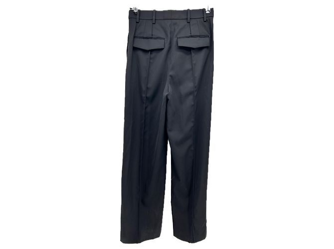 Autre Marque Pantalón negro de lana - vista 2