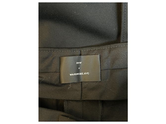 Autre Marque Pantalón negro de lana - vista 3