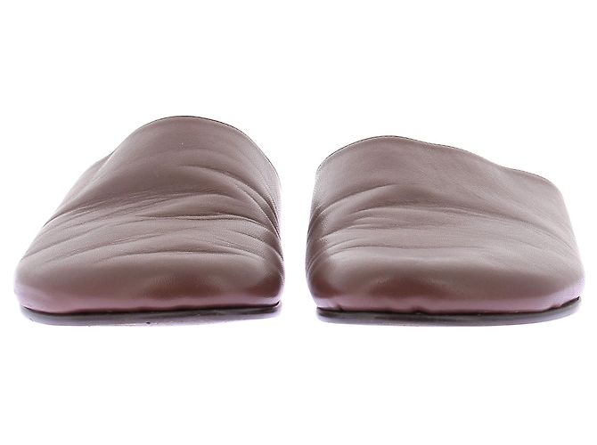 Autre Marque Mule GIA BORGHINI in pelle marrone - vista 4