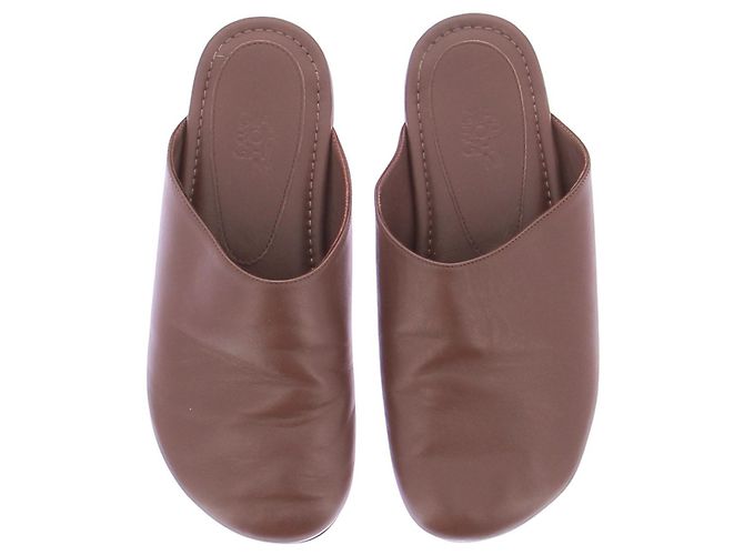 Autre Marque Mule GIA BORGHINI in pelle marrone - vista 6