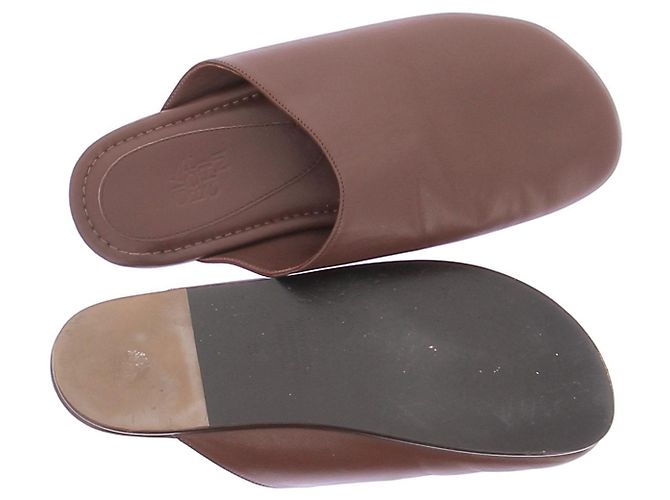 Autre Marque Mule GIA BORGHINI in pelle marrone - vista 7