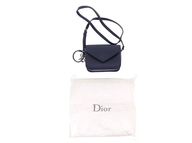 Dior Marine Umhängetasche Marineblau - Ansicht 9