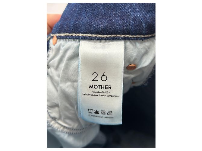 Vaqueros Mother de algodón azul talla 26 - vista 5