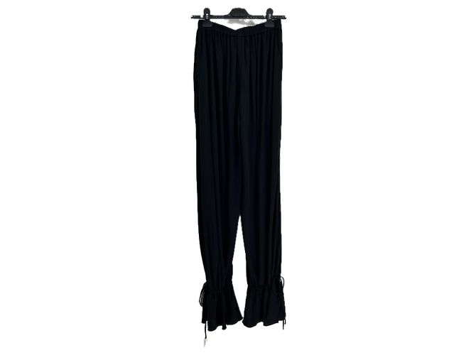 Rat & Boa Hose aus schwarzer Viskose - Ansicht 2