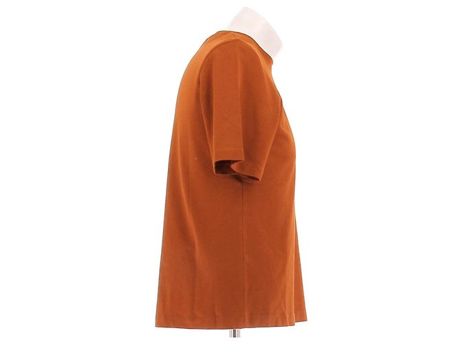Autre Marque Camiseta de algodón naranja MAISON KITSUNÉ - vista 3