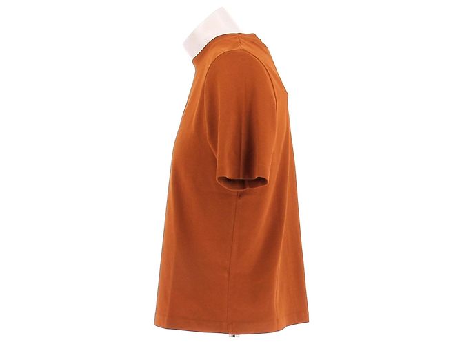 Autre Marque Camiseta de algodón naranja MAISON KITSUNÉ - vista 4