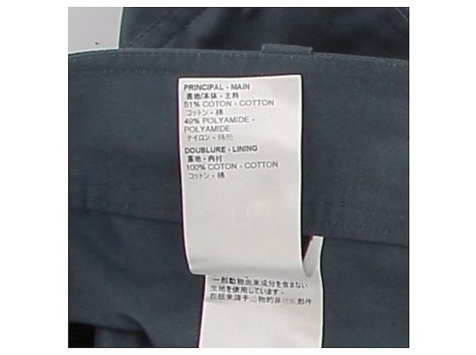 Louis Vuitton Pantaloni blu grigio con tasche - vista 5