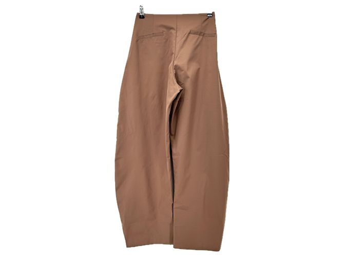 Autre Marque Pantalones anchos marrones BROCCOLISALAD Castaño - vista 2