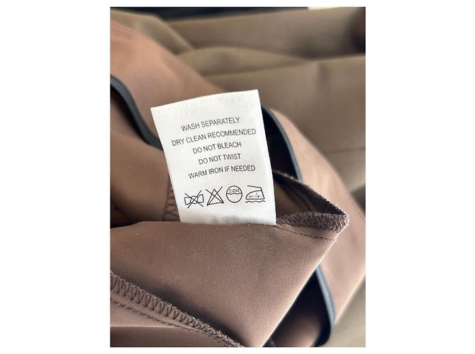 Autre Marque Pantalones anchos marrones BROCCOLISALAD Castaño - vista 4