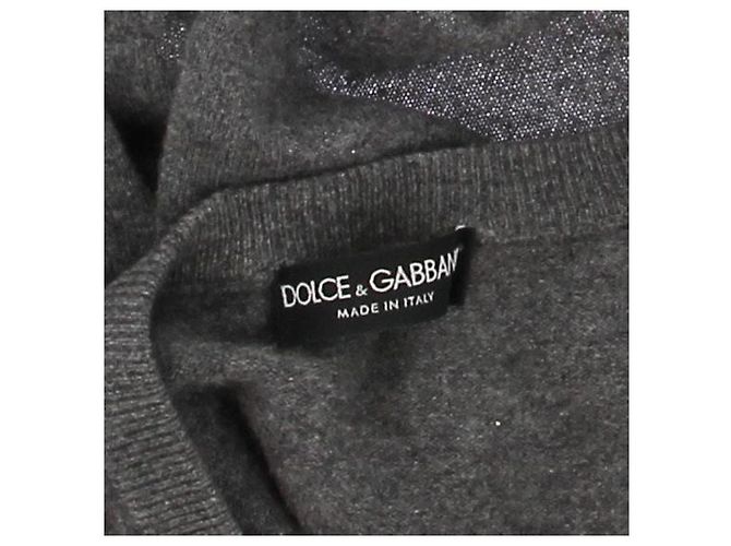 Dolce & Gabbana Cárdigan de cachemira Gris - vista 5