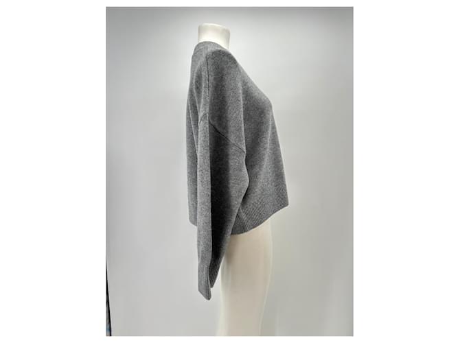 Autre Marque Grauer Wollpullover Style Icon Collection - Ansicht 3