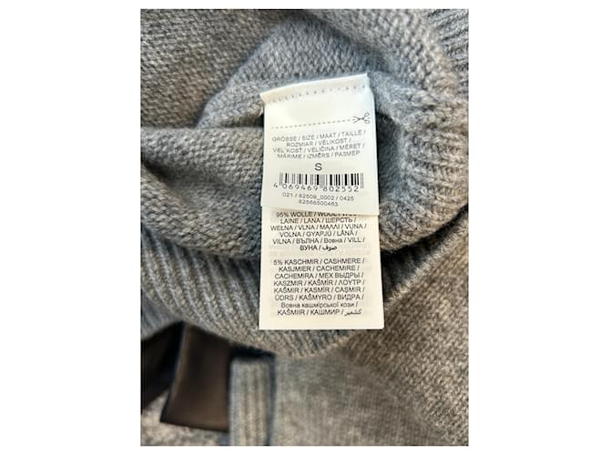 Autre Marque Grauer Wollpullover Style Icon Collection - Ansicht 6