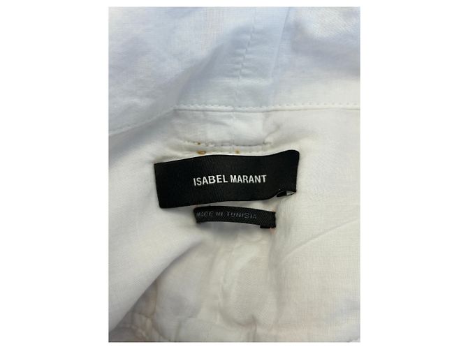 Pantaloni tricolore in cotone Isabel Marant - vista 3