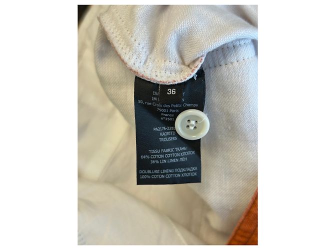Pantaloni tricolore in cotone Isabel Marant - vista 4