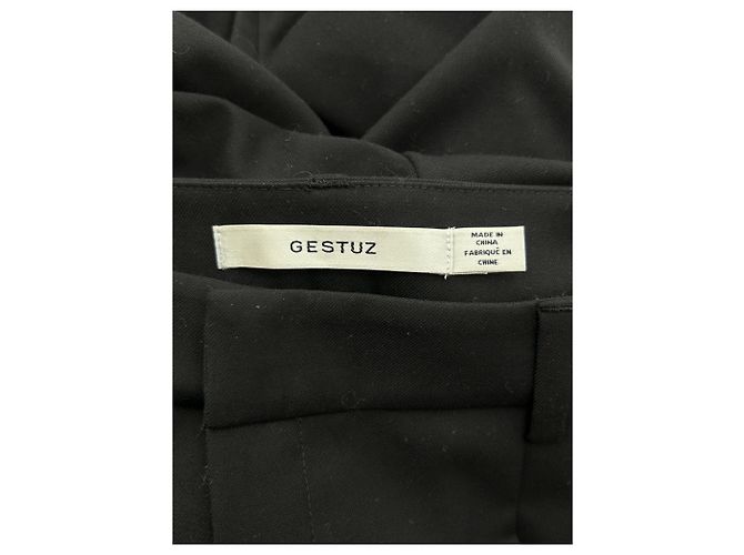 Schwarze Hose Gestuz - Ansicht 3