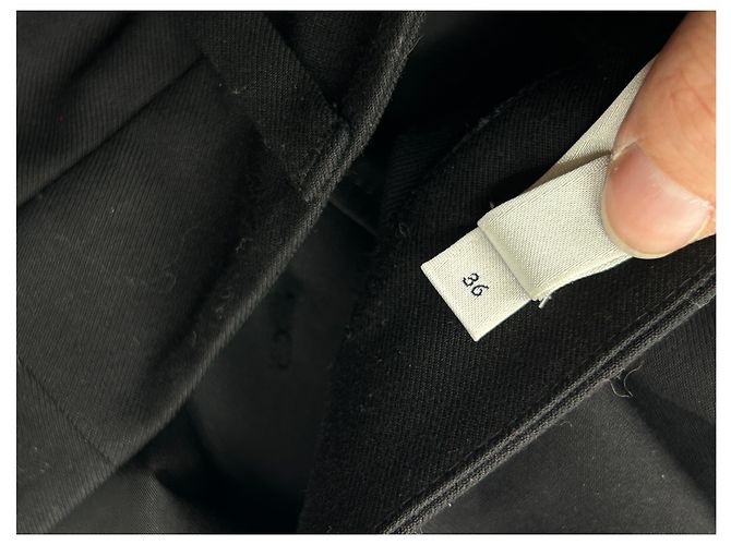Schwarze Hose Gestuz - Ansicht 5
