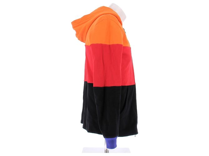 Givenchy Felpa arancione rossa e nera - vista 3