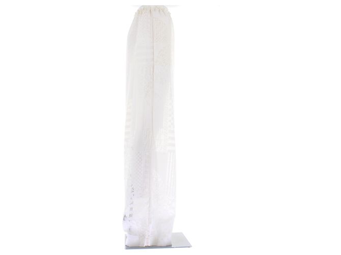 Pantalones Fendi blancos de viscosa - vista 3