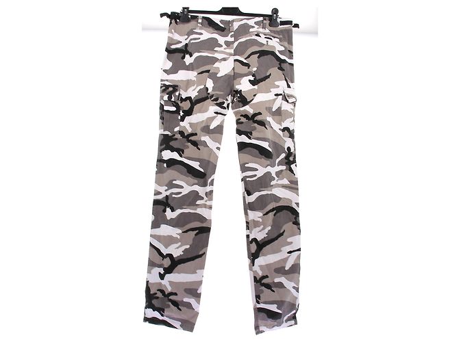 Balenciaga Grau camouflierte Hose - Ansicht 2
