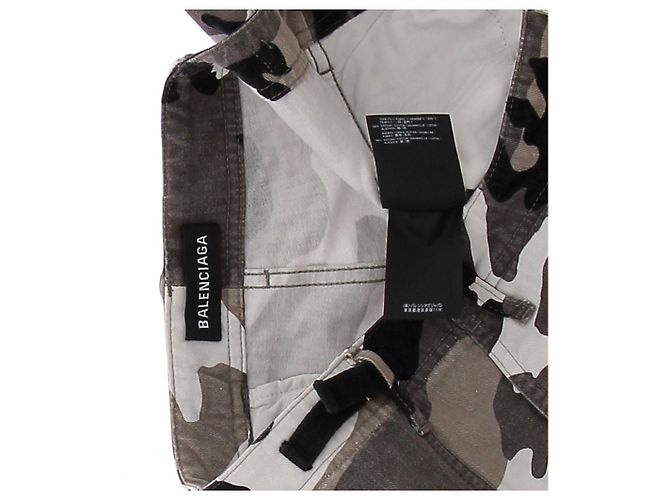 Balenciaga Grau camouflierte Hose - Ansicht 3