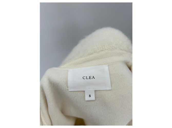 Autre Marque Cárdigan crudo de punto Beige - vista 5