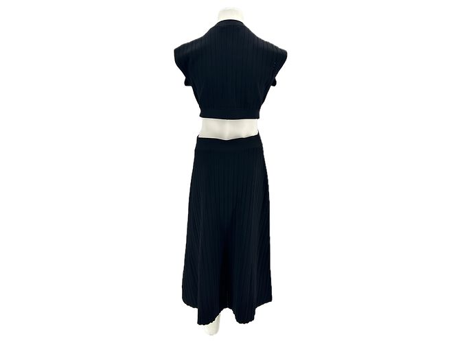 Proenza Schouler Ärmelloses schwarzes Maxikleid - Ansicht 2