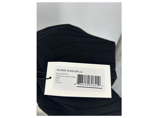 Proenza Schouler Ärmelloses schwarzes Maxikleid - Ansicht 5
