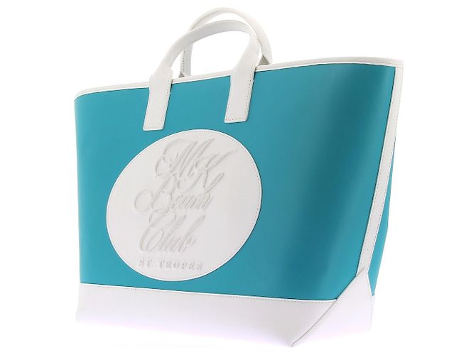 Michael Kors Borsa da Spiaggia "MK Beach Club" Blu - vista 5