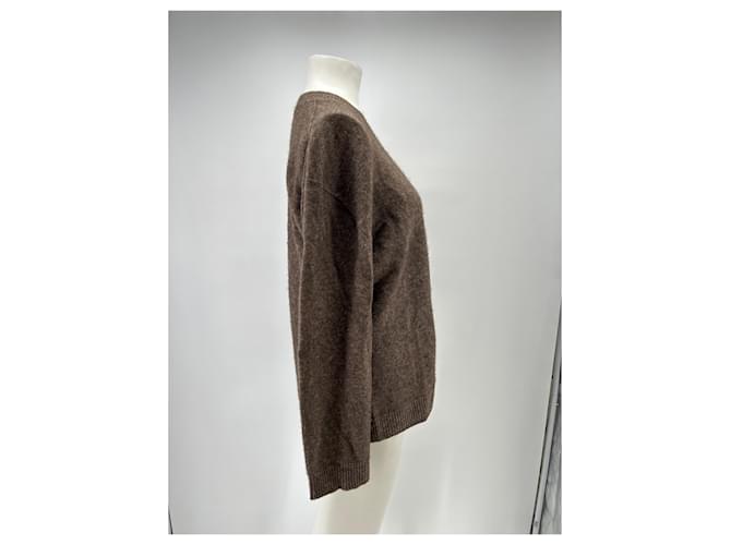 Autre Marque 440ME Wollpullover Braun - Ansicht 3