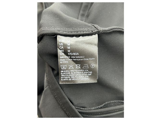 Isabel Marant Pour H&M Schwarze Slim Fit Hose - Ansicht 4