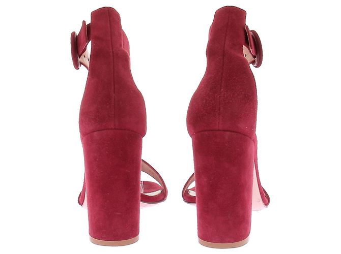 Gianvito Rossi Rote High Heels - Ansicht 5