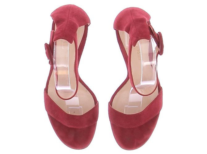 Gianvito Rossi Rote High Heels - Ansicht 6