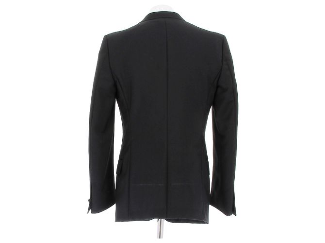 Yves Saint Laurent Woll-Smokingjacke Schwarz - Ansicht 2
