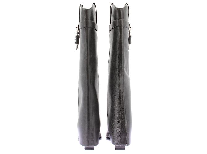 Givenchy Stivali "Shark" in pelle invecchiata Nero - vista 3