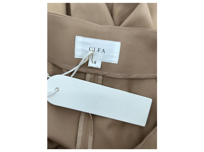 Autre Marque Bermuda CLEA beige in cotone - vista 3
