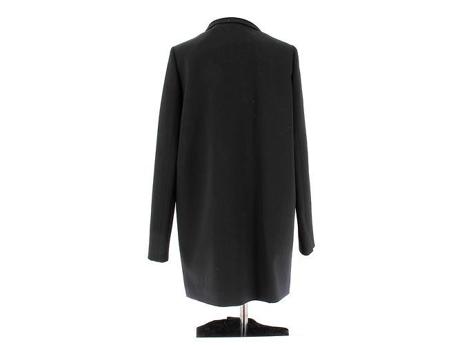 Prada Wolljacke Schwarz mit Strassknöpfen - Ansicht 2