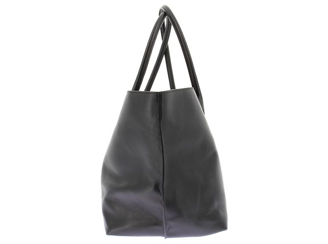 Autre Marque Borsa a spalla in pelle "The Eva Weekend" Nero - vista 4