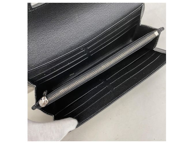 Cartera Larga Twist Epi Louis Vuitton Negro - vista 3