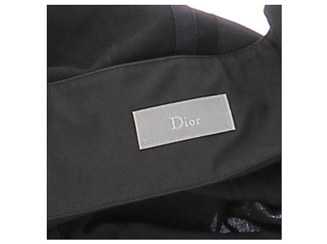 Camisa Dior preta de algodão com zíper Preto - vista 5