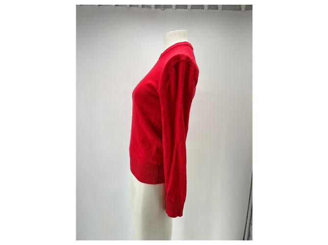 Autre Marque Suéter de lana rojo 440ME Roja - vista 4