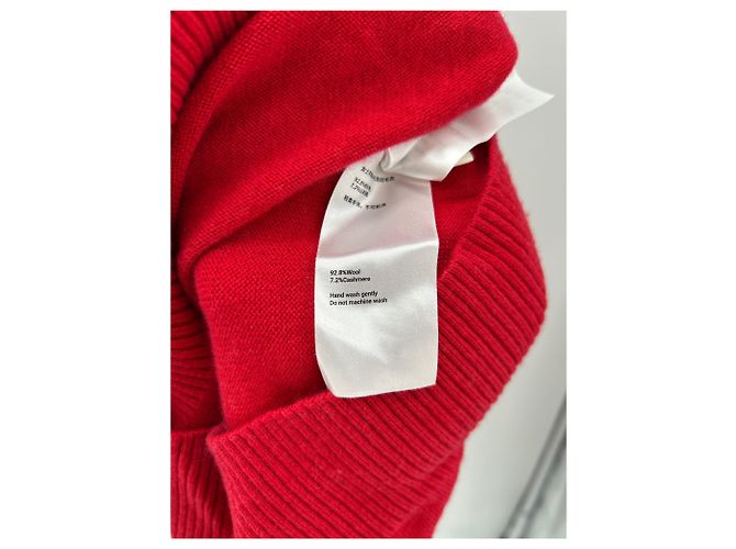 Autre Marque Suéter de lana rojo 440ME Roja - vista 6