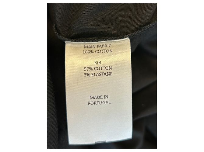 Autre Marque T-shirt nera stampata a maniche corte BOUGUESSA Nero - vista 6