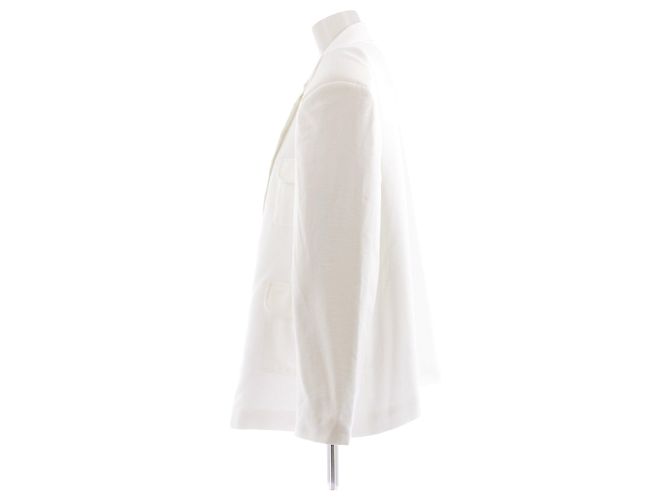 Autre Marque Blazer blanco VASSIA KOSTARA - vista 4