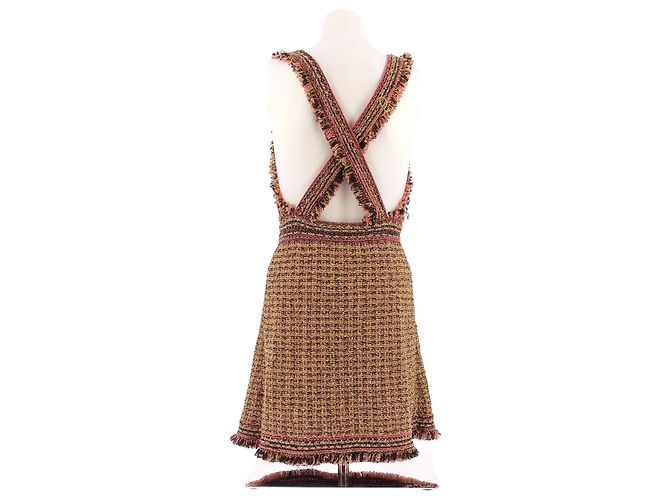 M Missoni Kleid aus Mischwolle Braun - Ansicht 2