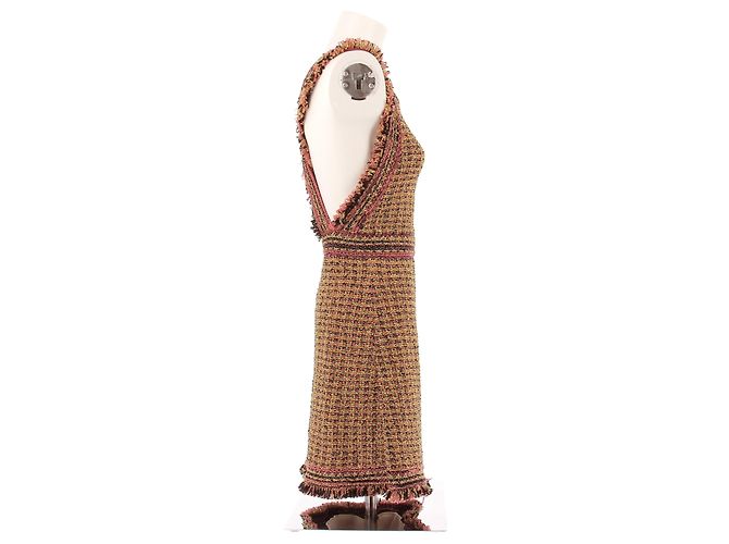 M Missoni Kleid aus Mischwolle Braun - Ansicht 3