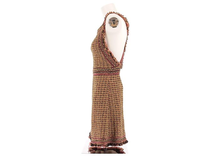 M Missoni Kleid aus Mischwolle Braun - Ansicht 4